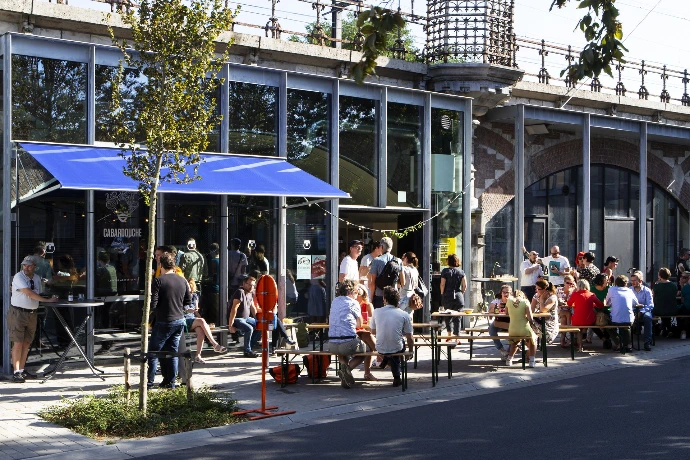 Cabardouche Taproom Terras